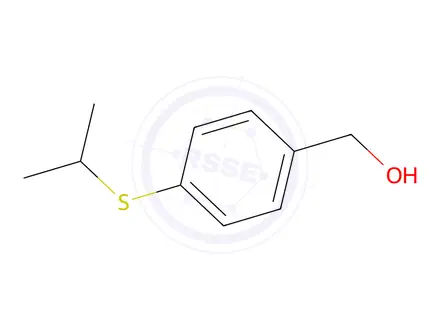 Chemical structure of [4-(propan-2-ylsulfanyl)phenyl]methanol