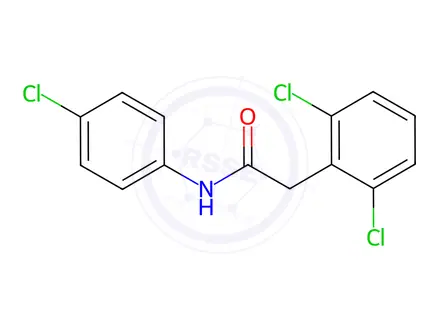 Chemical structure of Diclofenac EP Impurity F