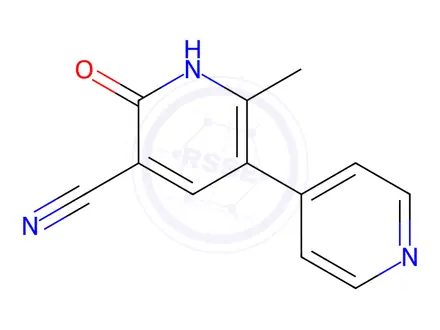 Chemical structure of Milrinone