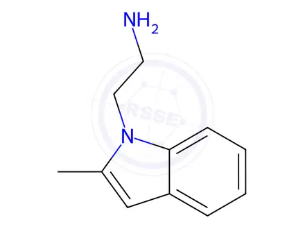 Chemical structure of [2-(2-Methyl-1H-indol-1-yl)ethyl]amine