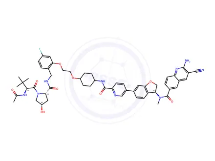 Chemical structure of Ribociclib Hydrobromide
