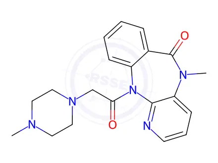 Chemical structure of Pirenzepine Impurity 7