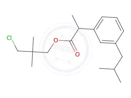 Chemical structure of Ibuprofen Impurity 106