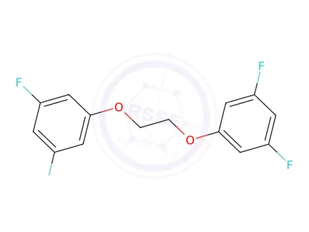 Chemical structure of 1,2-Bis(3,5-difluorophenoxy)ethane