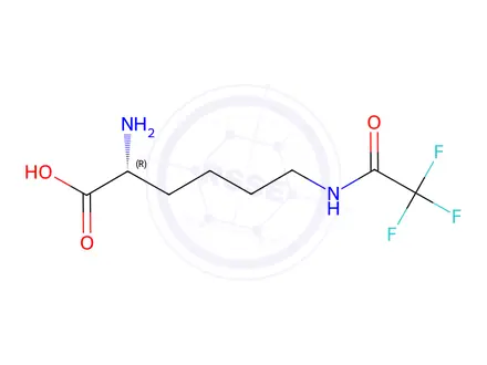 Chemical structure of (R)-2-Amino-6-(2,2,2-trifluoroacetamido)hexanoic acid
