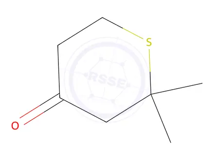 Chemical structure of 2,2-Dimethyldihydro-2H-thiopyran-4(3H)-one