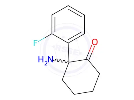 Chemical structure of Esketamine Hydrochloride Impurity 18