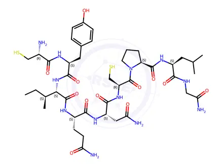 Chemical structure of Oxytocin Impurity 20 (Dihydrooxytocin)