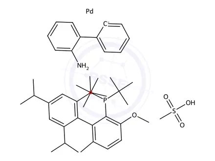 Chemical structure of RockPhos Pd G3