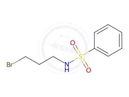 Chemical structure of N-(3-Bromopropyl)benzenesulfonamide