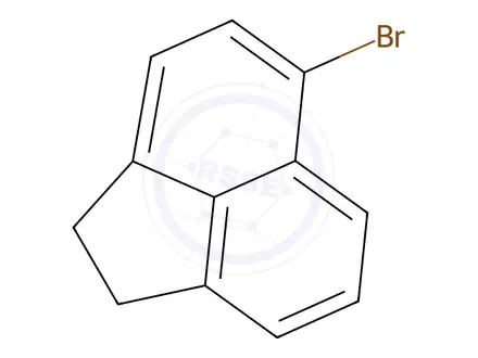 Chemical structure of 5-Bromoacenaphthene