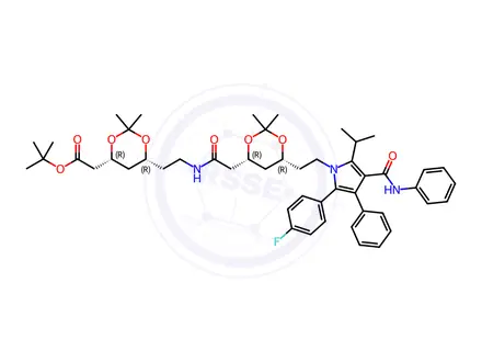 Chemical structure of Atorvastatin Impurity 56