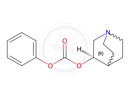 Chemical structure of Solifenacin Impurity 18