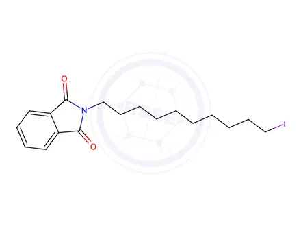 Chemical structure of 2-(10-Iododecyl)isoindoline-1,3-dione