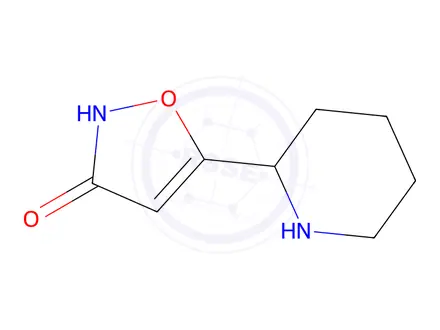 Chemical structure of 5-(Piperidin-2-yl)isoxazol-3(2H)-one