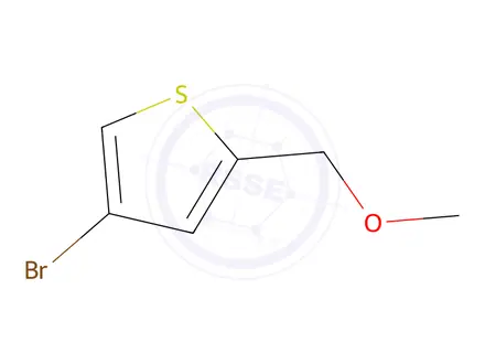 Chemical structure of 4-bromo-2-(methoxymethyl)thiophene