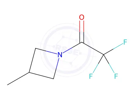 Chemical structure of Azetidine, 3-methyl-1-(trifluoroacetyl)-(8CI)