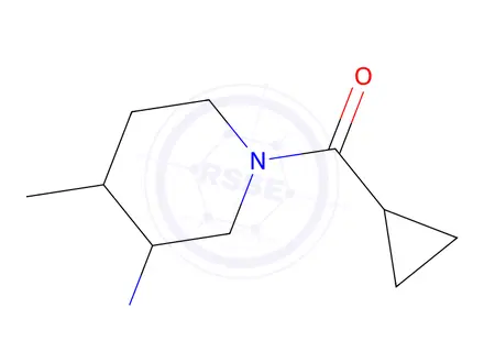 Chemical structure of (3-Amino-4-methylpiperidin-1-yl)(cyclopropyl)methanone