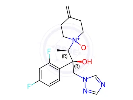 Chemical structure of Efinaconazole N-Oxide