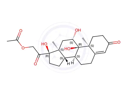 Chemical structure of Hydrocortisone Impurity 175