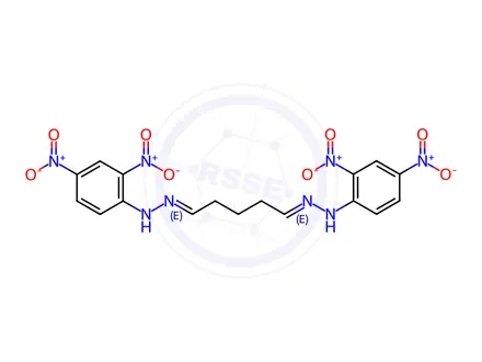 Chemical structure of Glutraldehyde-DNPH as Glutraldehyde