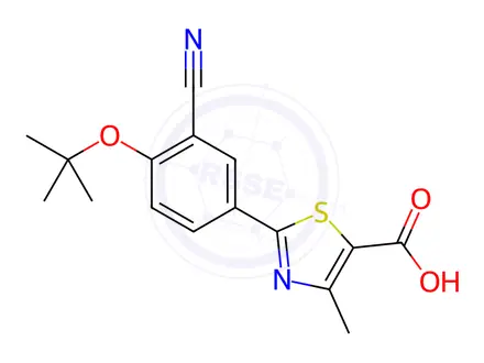 Chemical structure of Febuxostat Impurity 243