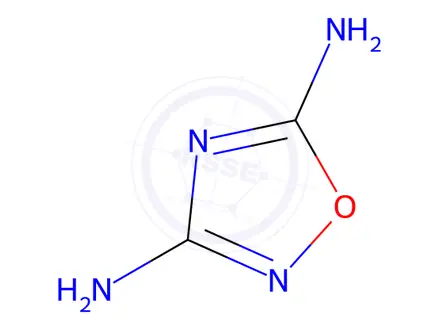 Chemical structure of 1,2,4-oxadiazole-3,5-diaMine