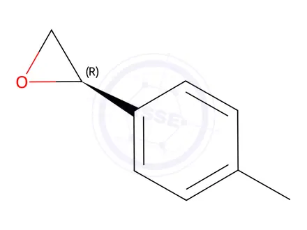 Chemical structure of Oxirane, 2-(4-methylphenyl)-, (2R)-