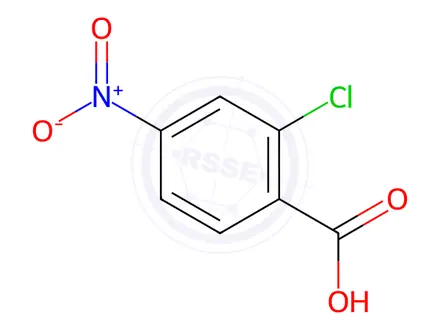 Chemical structure of 2-Chloro-4-nitro benzoic acid