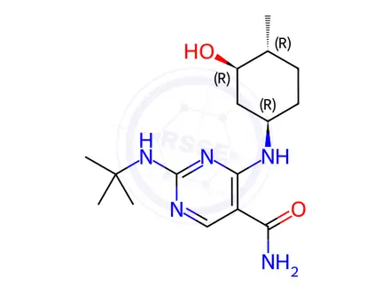 Chemical structure of CC-90001