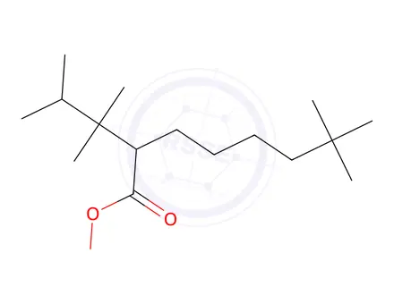 Chemical structure of 1,1,2-Trimethylpropylperoxyneodecanoate