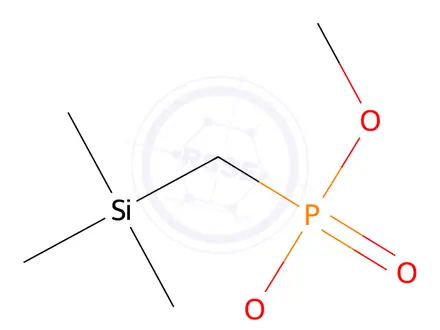 Chemical structure of DIMETHYL TRIMETHYLSILYLMETHYLPHOSPHONATE