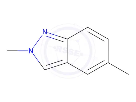 Chemical structure of 2,5-Dimethyl-2H-indazole