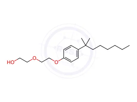 Chemical structure of 4-tert-Nonylphenol diethoxylate