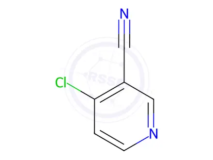 Chemical structure of 4-Chloronicotinonitrile