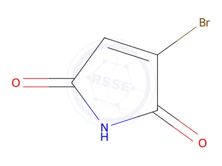 Chemical structure of 3-Bromo-2,5-dihydro-1H-pyrrole-2,5-dione