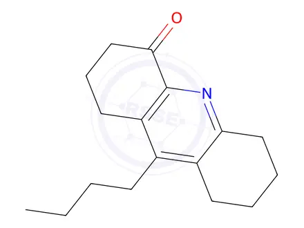 Chemical structure of 9-Butyl-2,3,5,6,7,8-hexahydroacridin-4(1H)-one