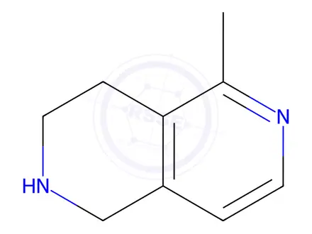 Chemical structure of 2,6-Naphthyridine, 1,2,3,4-tetrahydro-5-methyl-