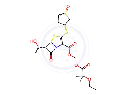 Chemical structure of Sulopenem etzadroxil Impurity 26