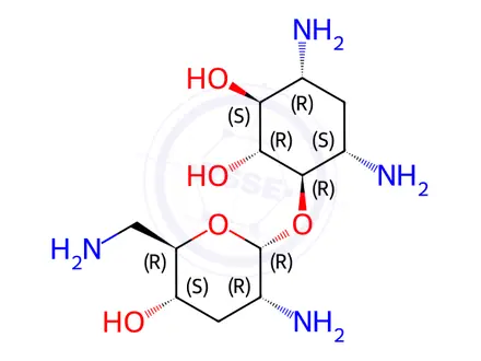 Chemical structure of 3’-Deoxyneamine
