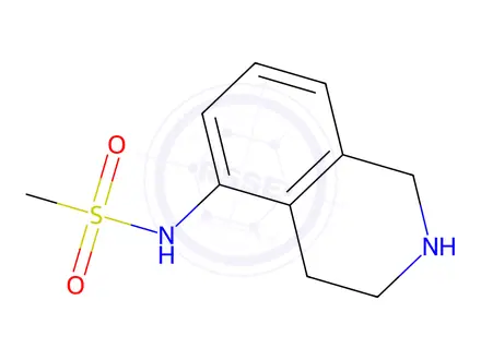 Chemical structure of N-(1,2,3,4-Tetrahydroisoquinolin-5-yl)methanesulfonamide