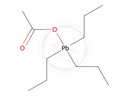 Chemical structure of LEAD TRIPROPYL ACETATE