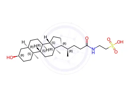 Chemical structure of Taurolithocholic Acid