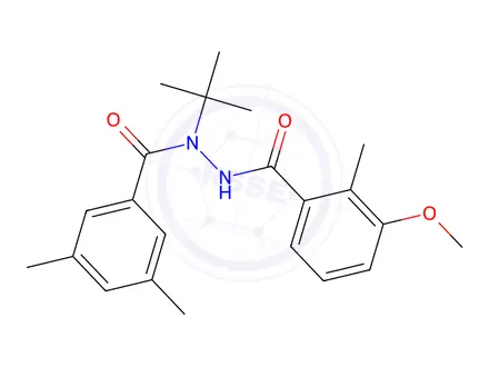 Chemical structure of Methoxyfenozide