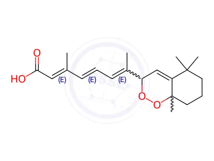 Chemical structure of Isotretinoin Impurity 48
