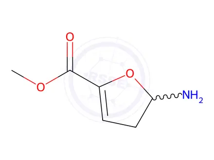 Chemical structure of Methyl 5-amino-4,5-dihydrofuran-2-carboxylate