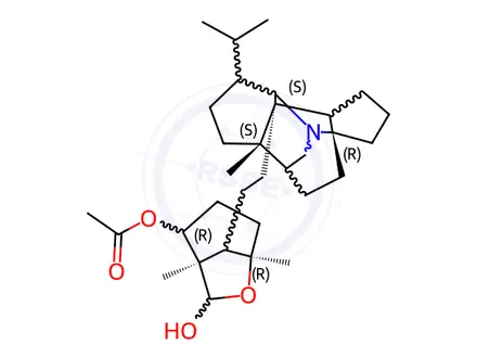 Chemical structure of Daphmacropodine