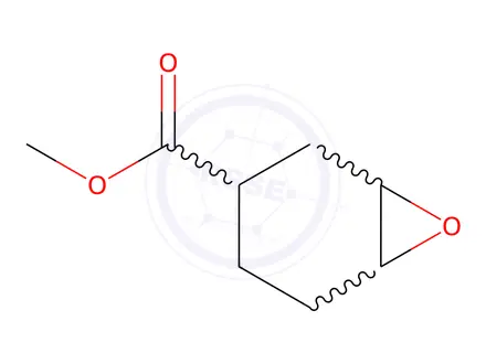 Chemical structure of 3,4-Epoxycyclohexane carboxylic acid, methyl ester