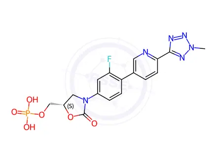Chemical structure of Tedizolid Impurity 128