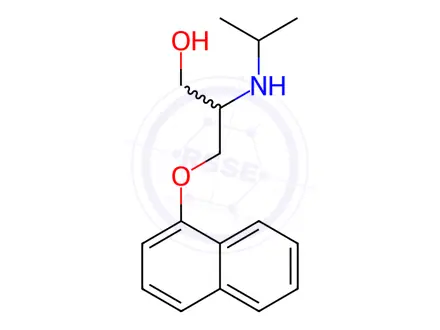 Chemical structure of Propranolol Impurity 4